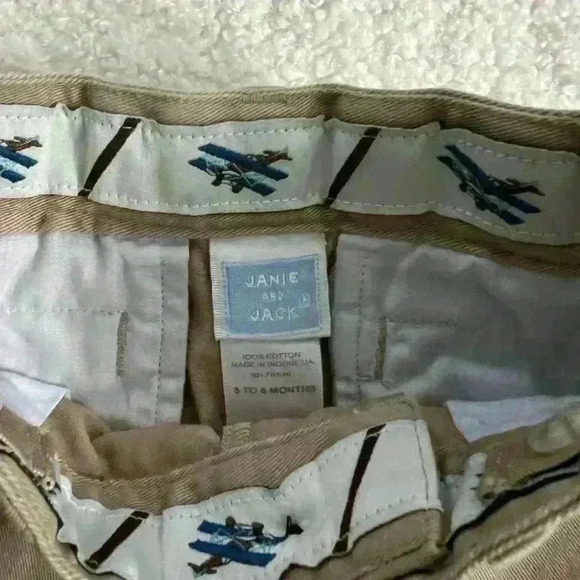 Janie and Jack khaki pants - Picture 3 of 3